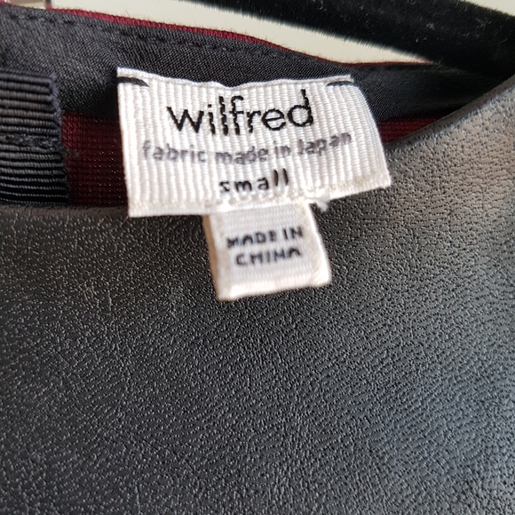 Wilfred Royan patent leather bodycon dress MAROON - Picture 4 of 5